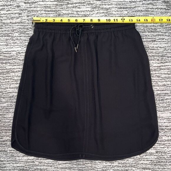 NWT ATM Crepe Georgette Drawstring Skirt XS - Picture 6 of 13